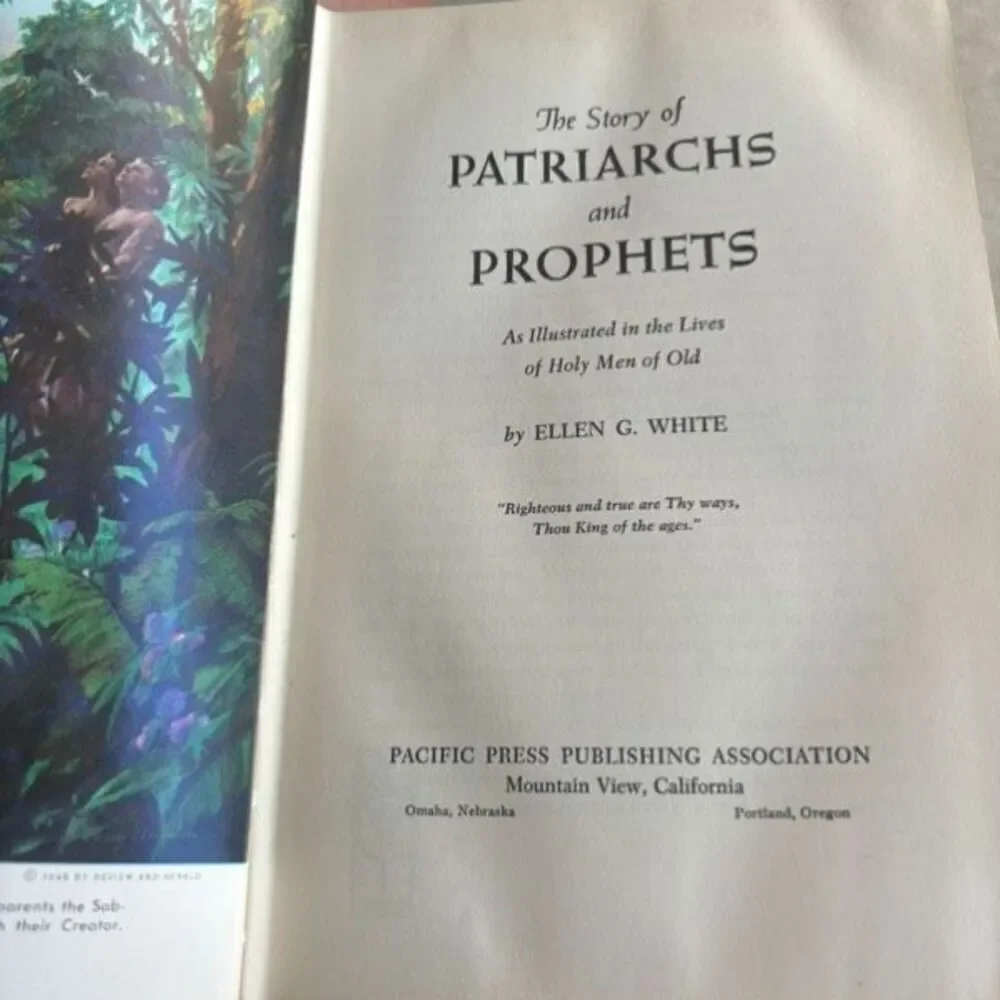 Treasures Of Life Patriarchs And Prophets The Bible Story For All People